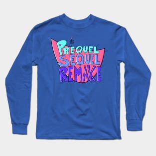 Prequel Sequel Remake Crest Long Sleeve T-Shirt